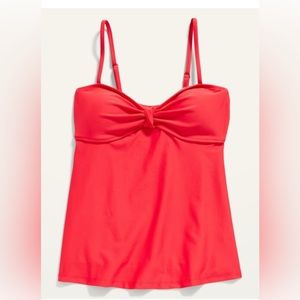 NWT Women’s A-Line Knotted Swim Tankini Size Med